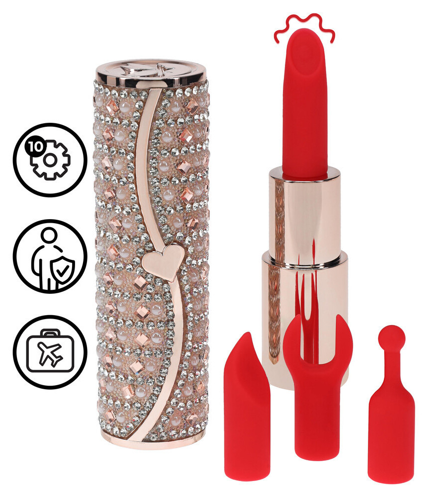 Mini Vibro 4 embouts Tiffany Rose