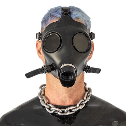 Masque à gaz Alien Noir