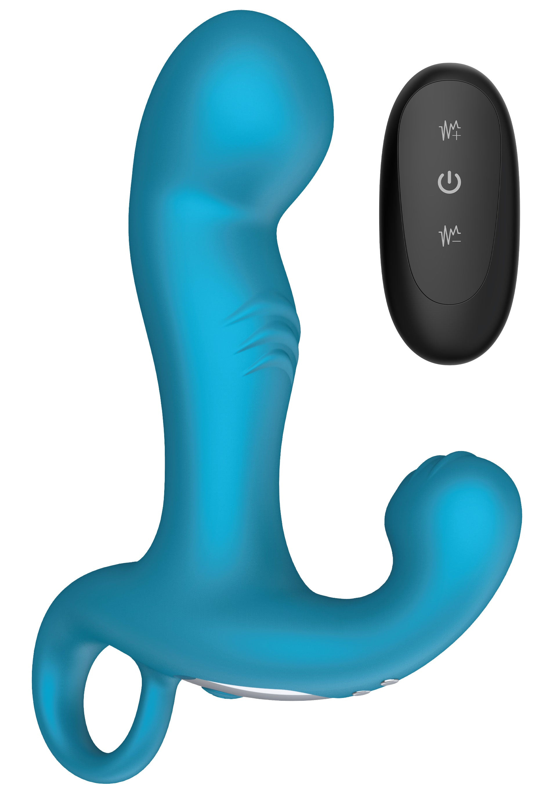 Stimulateur prostatique vibrant Bluespot 10 x 3.5cm