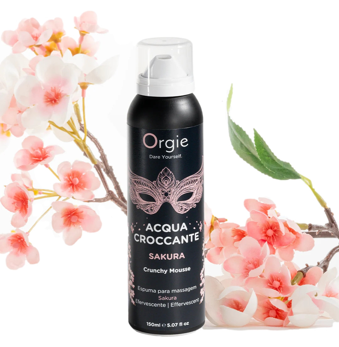 Mousse de massage Sakura Acqua croccante 150ml