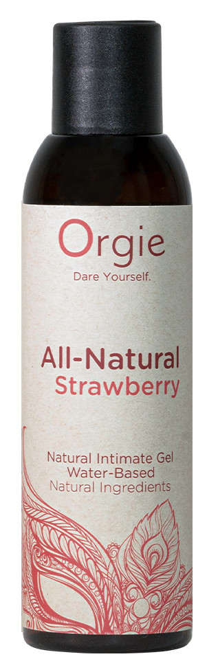 Lubrifiant eau All-natural strawberry 150ml