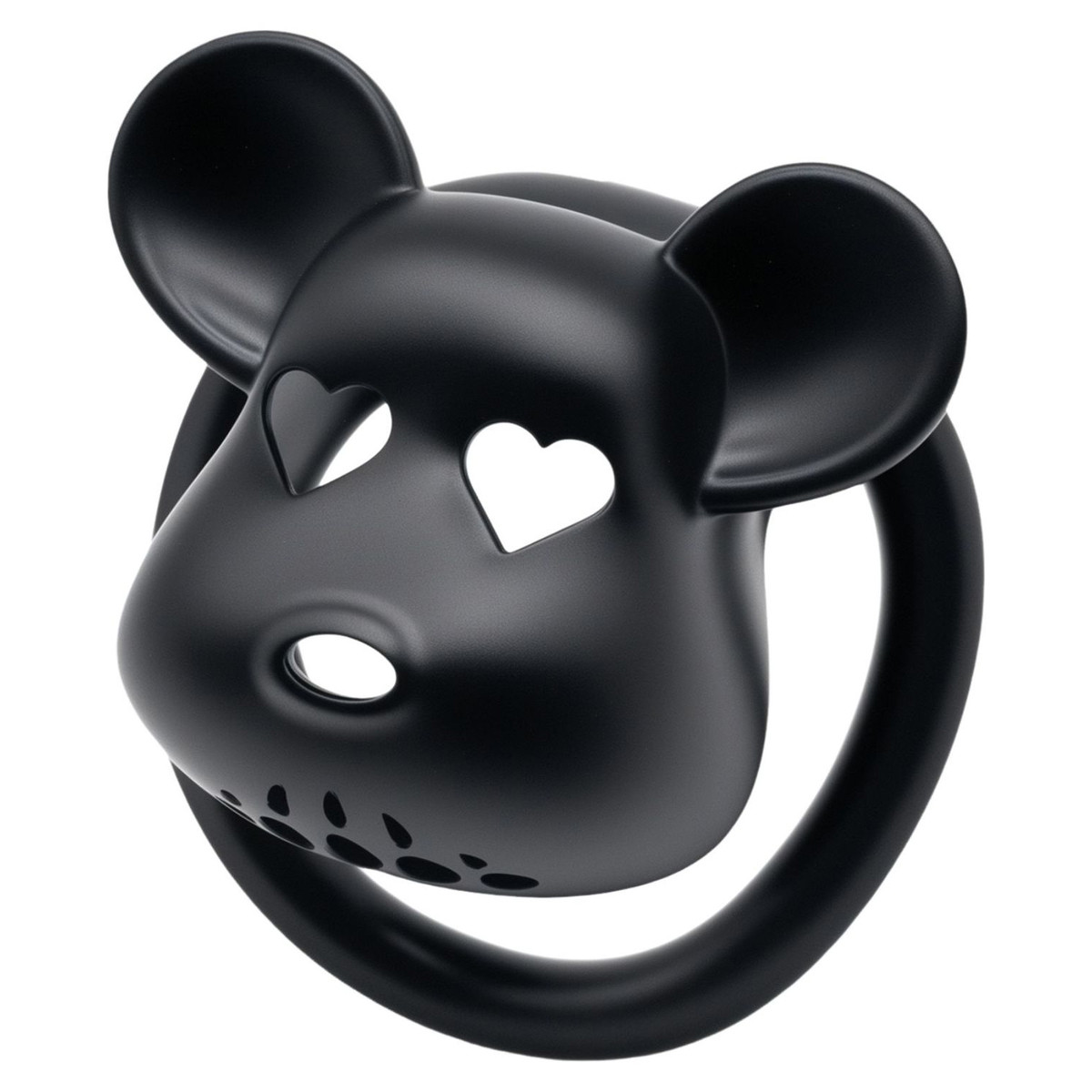 Cage de chasteté Bear Lock 5 x 3.1 cm Noire