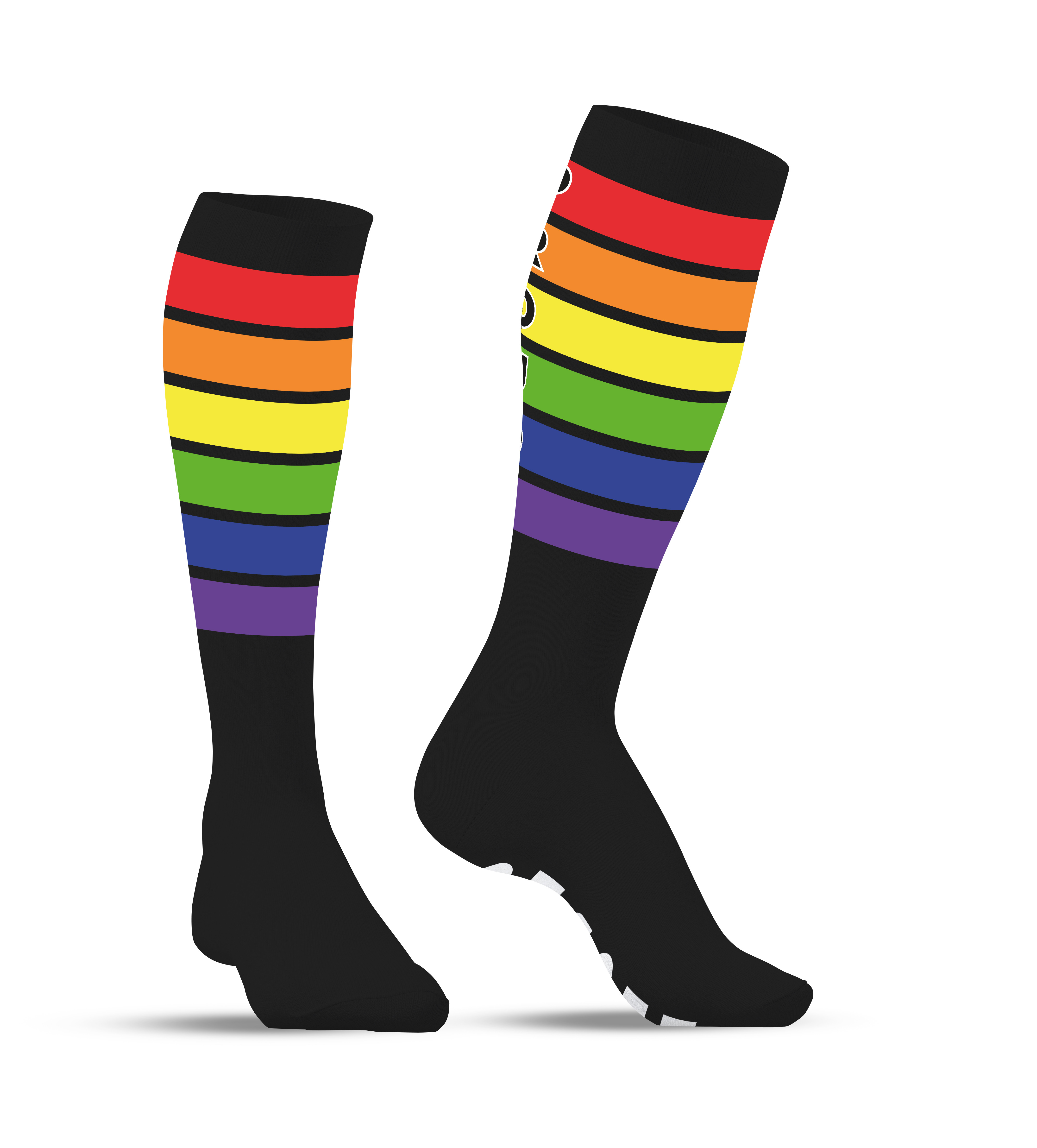 Chaussettes hautes Pride Proud Noires