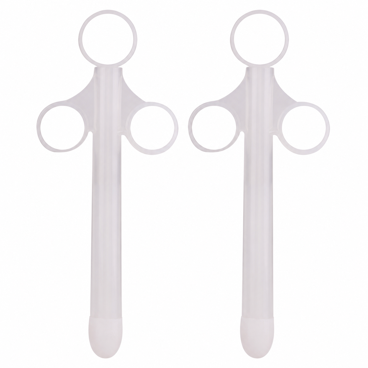Lot de 2 Pipettes à lubrifiant Shoot perfect 10ml Blanc Insertion 10 x 1.5cm