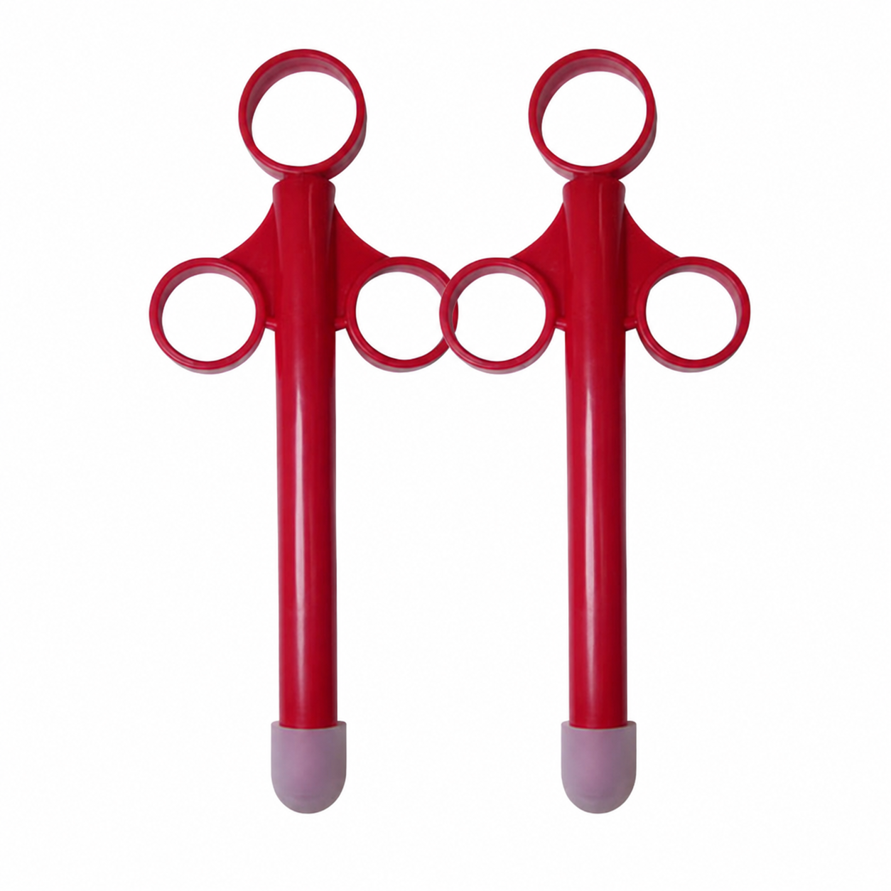 Lot de 2 Pipettes à lubrifiant Shoot perfect 10ml Rouge Insertion 10 x 1.5cm