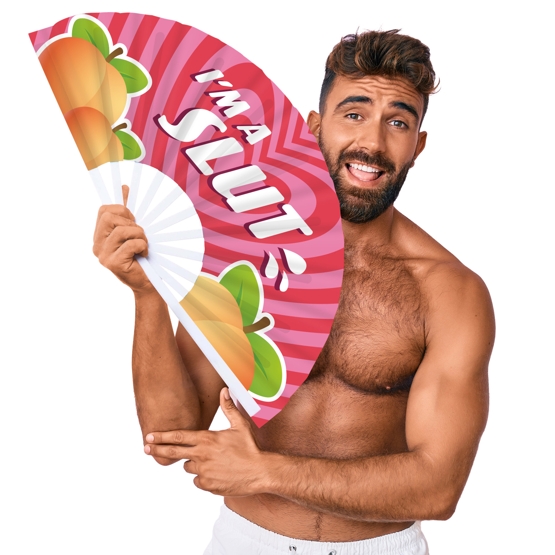 Éventail Slut 64cm