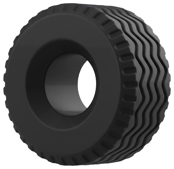 Ballstretcher Roctos 23 mm - Hauteur 3 cm Noir