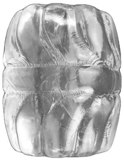 Ballstretcher Liryos 17mm - Hauteur 4.5 cm Transparent