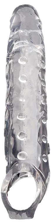 Gaine de pénis Clear pik dick 19 x 5cm
