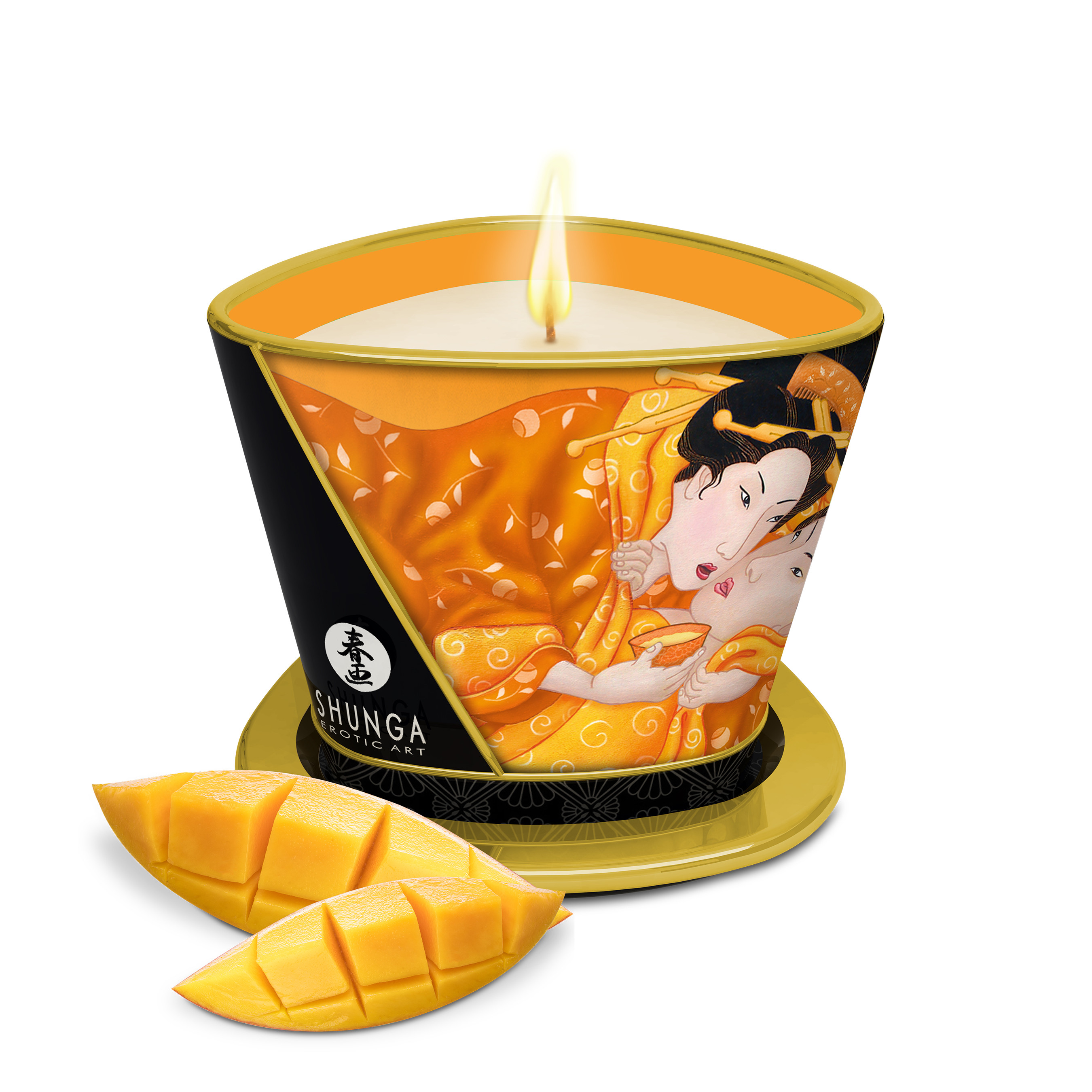 Bougie de massage Stimulation Mangue Enivrante 170ml