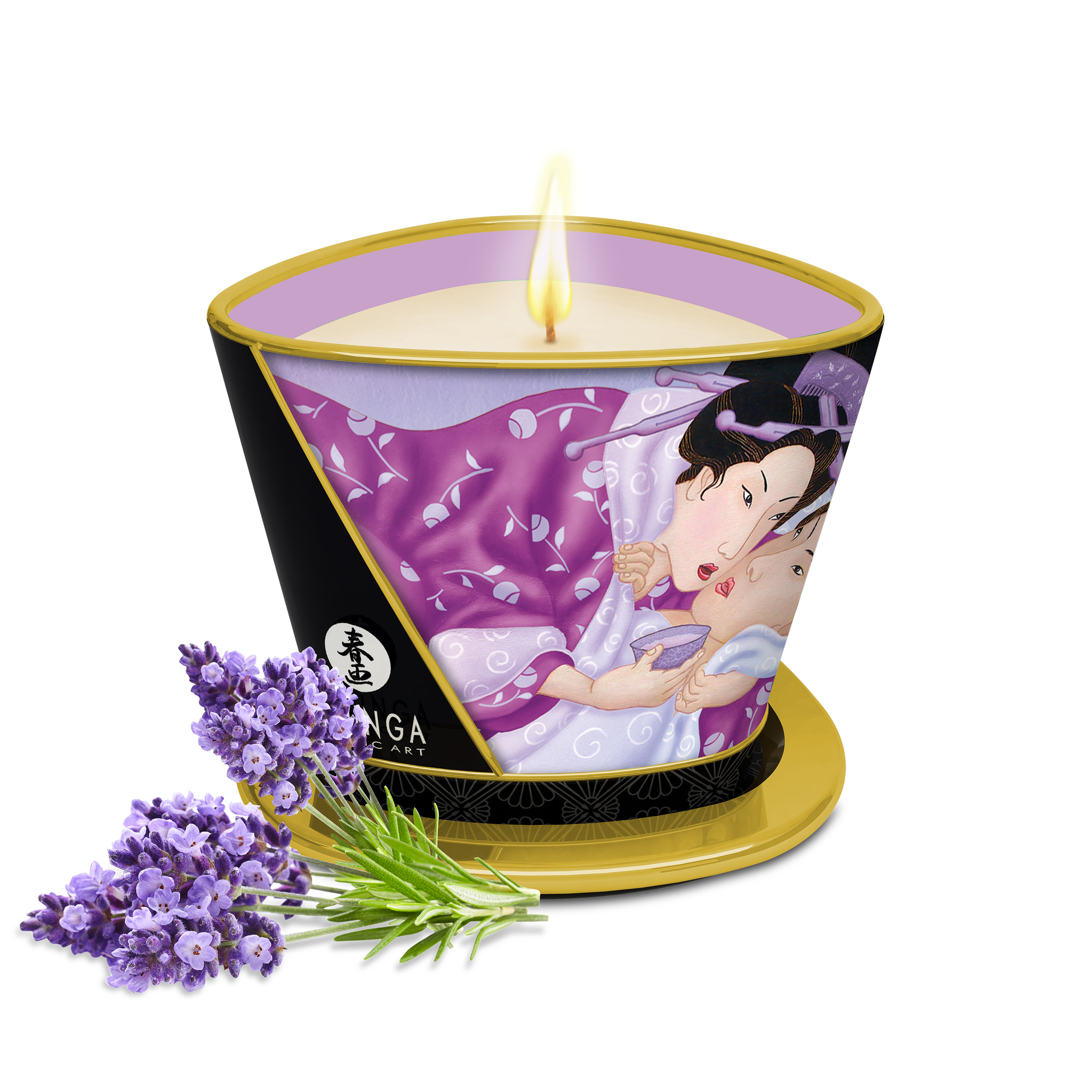 Bougie de massage Sensation Lavande 170ml