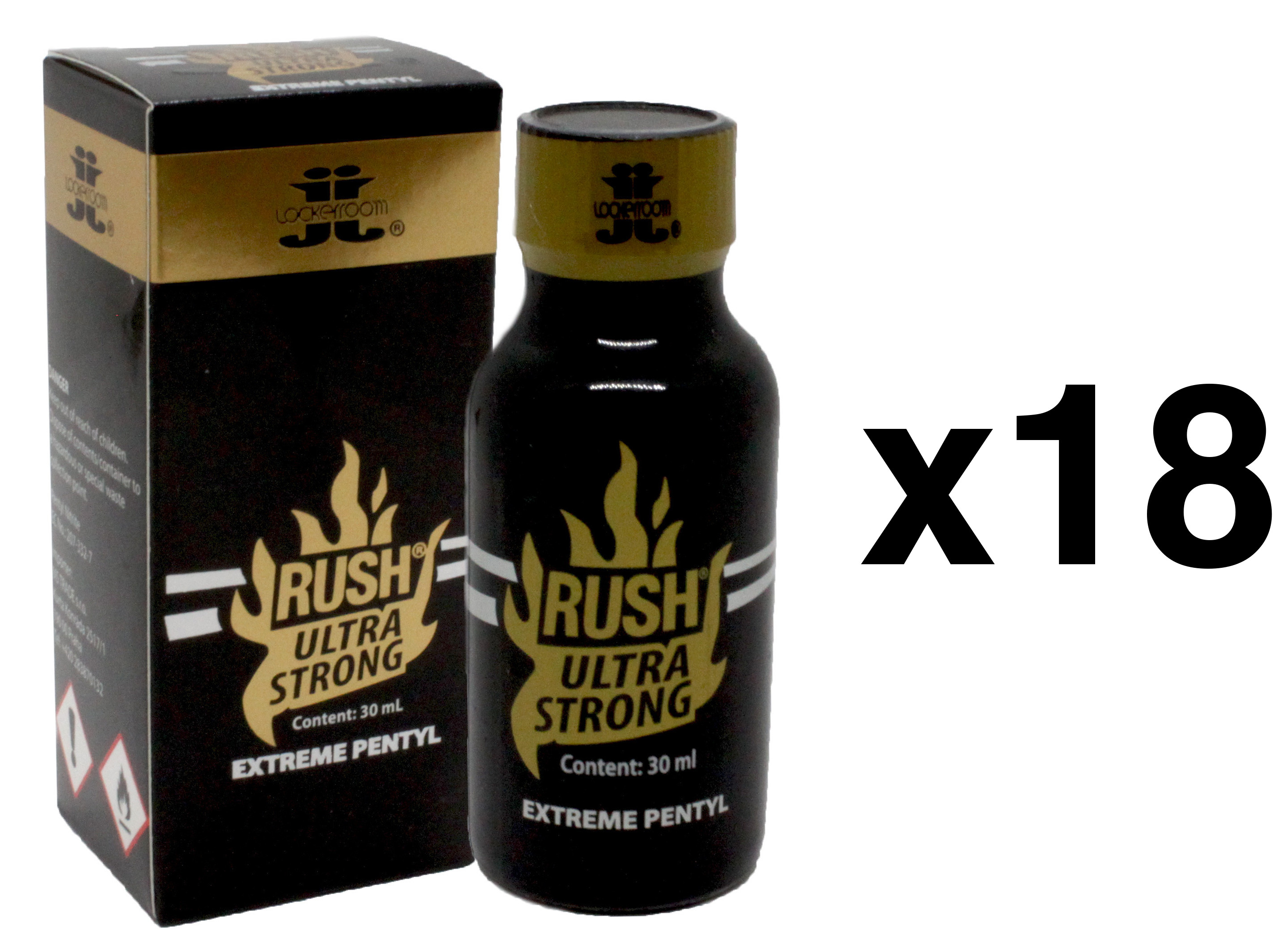 Rush Ultra Strong Extreme Pentyl 30ml x18