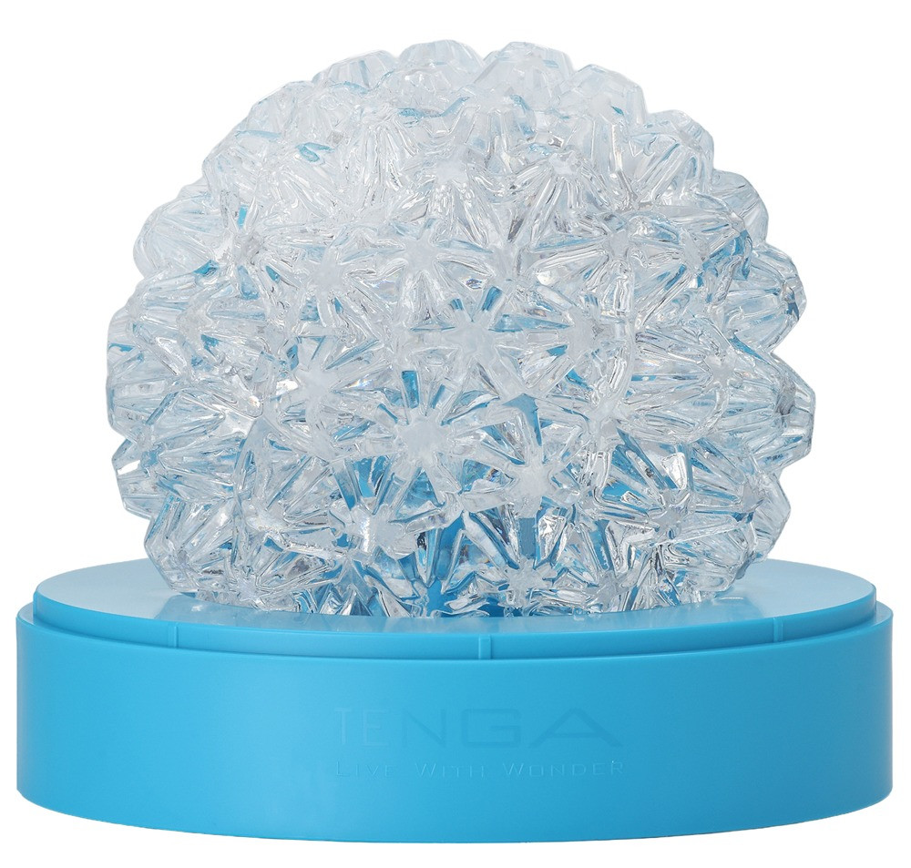 Masturbateur Tenga Geo Transparent - Coral