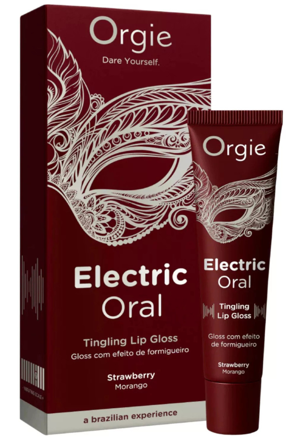 Gloss à lèvres picotant Electric Oral Fraise 10ml