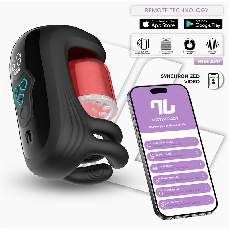 Masturbateur automatique Torky Vibrations-Rotations