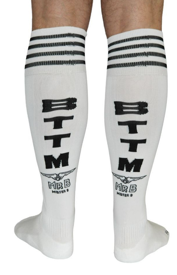 Chaussettes hautes BTTM Cruising Socks Blanches