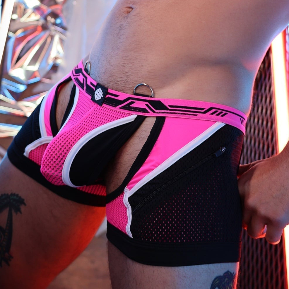 Jock Boxer Gagged Rose