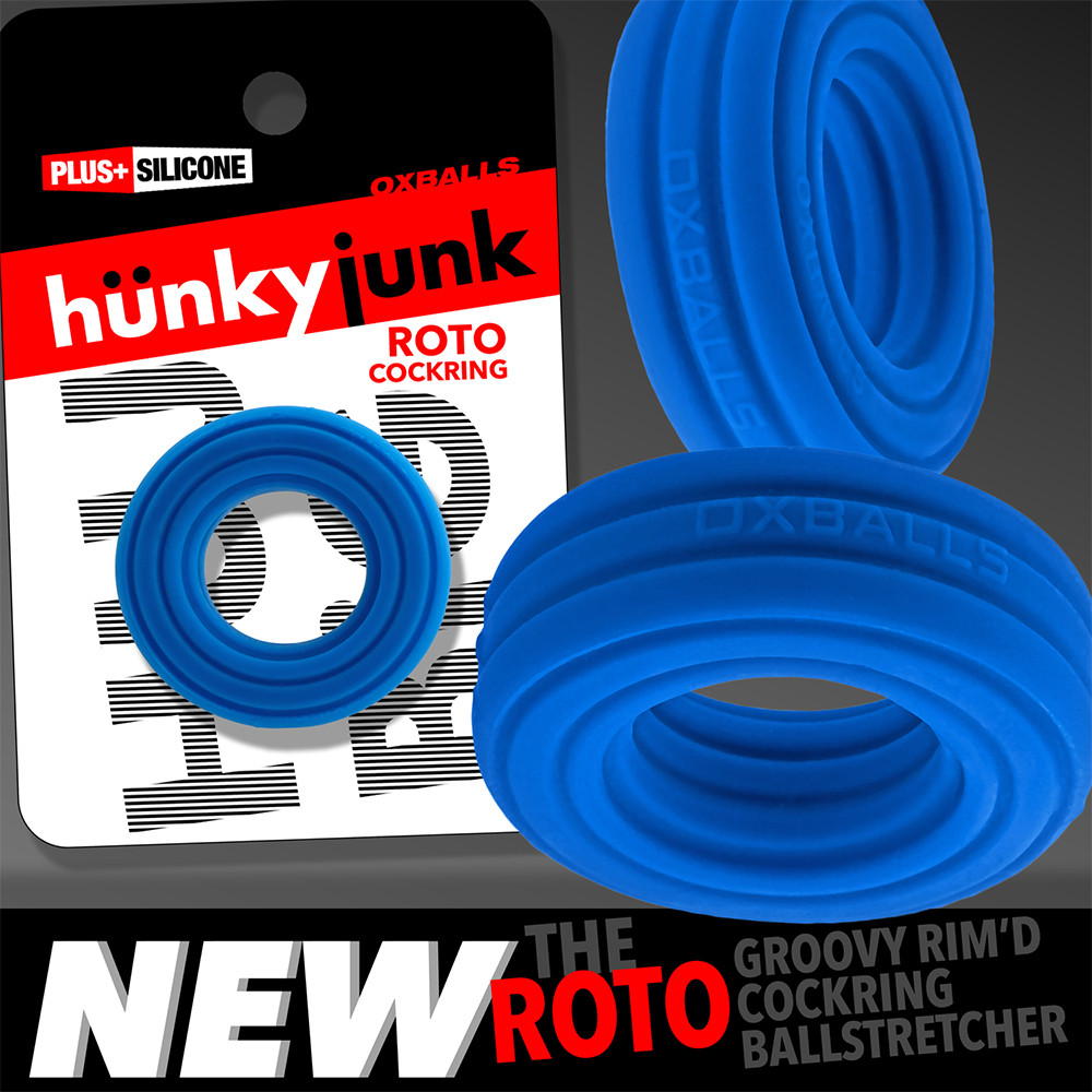Cockring Roto 25 mm Bleu