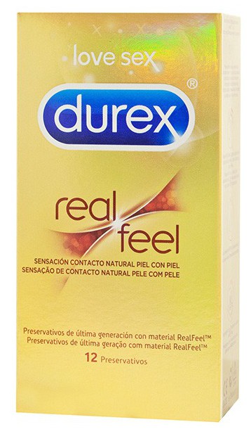 Préservatifs sans latex Real Feel 56mm x12