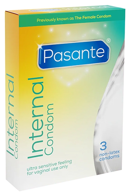 Préservatifs internes sans latex x3