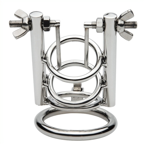 Cage de chasteté avec Écarteur d'urètre - Diamètre 3cm