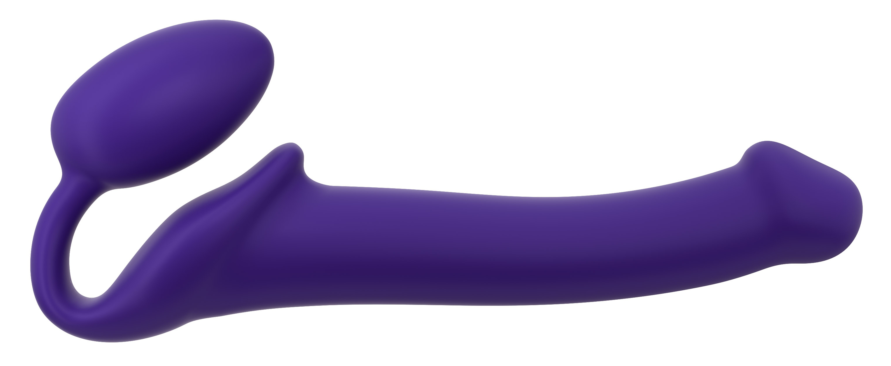 Gode plug STRAP-ON-ME Bendable M 16 x 4 cm Violet