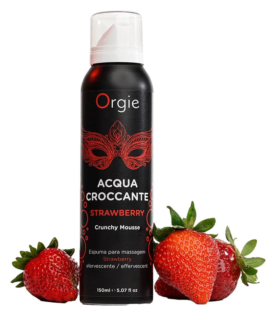 Mousse de massage Fraise Acqua Croccante150 mL