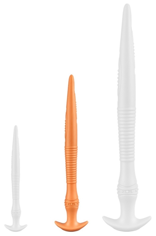 Gode silicone Vikaelis M 37 x 4cm