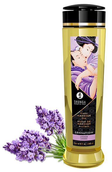Huile de massage Sensation Lavande 240mL