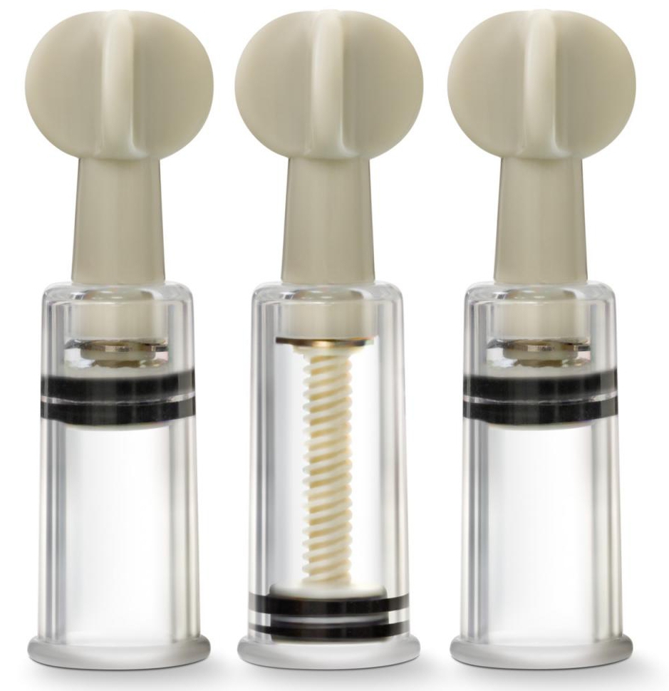 Kit 3 Suce Tétons Twist Up 10.3cm - Diamètre 19mm