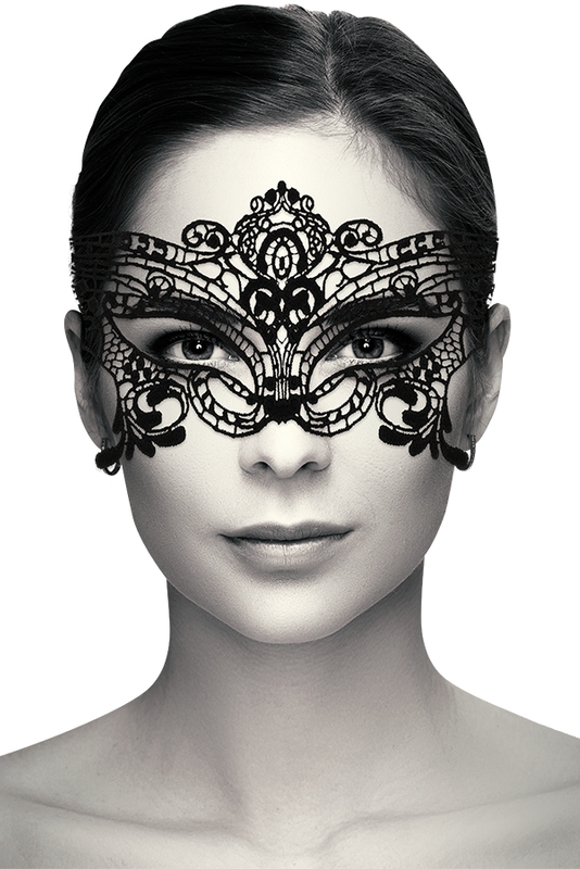 Masque dentelle Venezia Noir