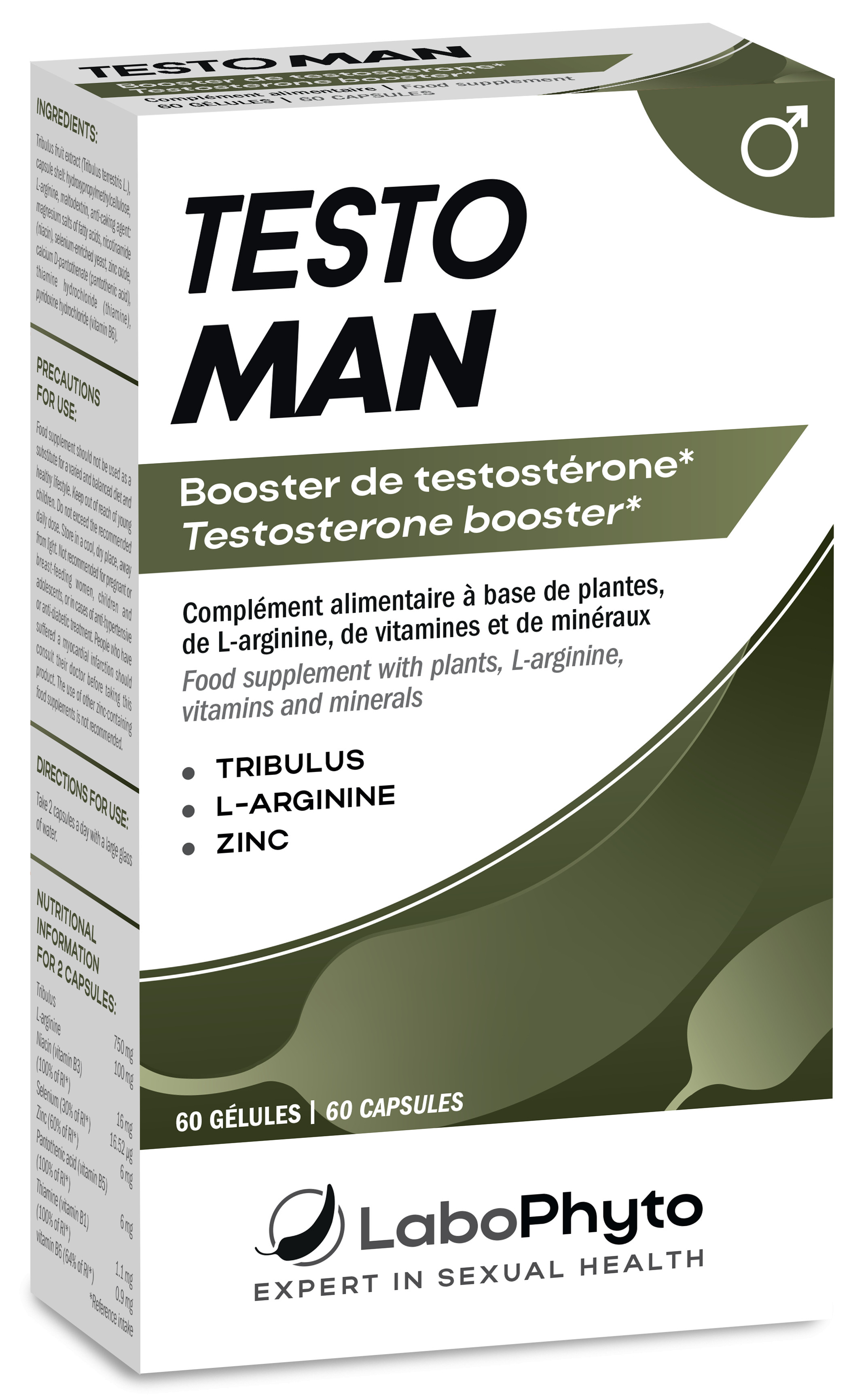 Testoman - 60 gélules