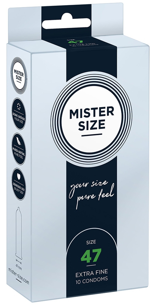 Préservatifs Mister Size 47mm x10