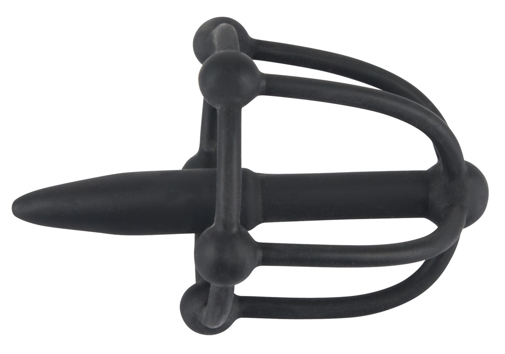 Plug Penis silicone Cage Glans 5cm - Diamètre 8mm