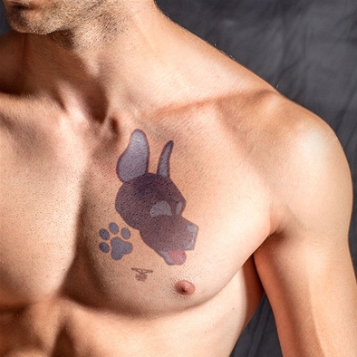 Tatouage éphémère PUPPY 10 x 15cm