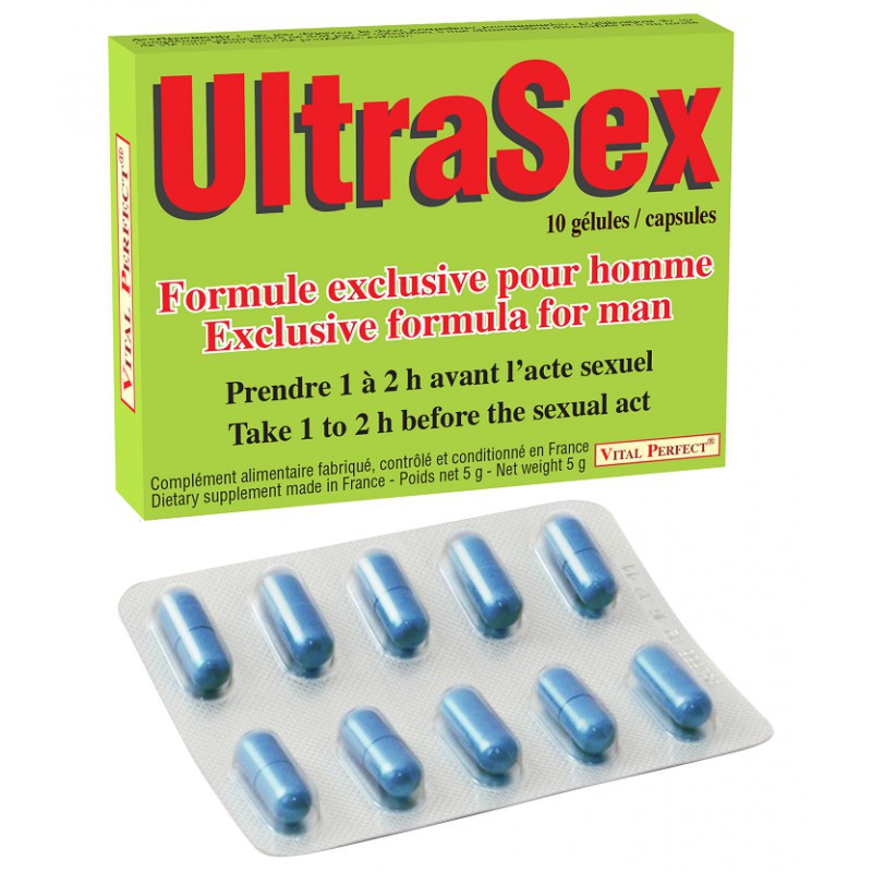 Stimulant Ultra Sex 10 gélules