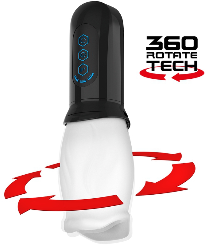 Masturbateur rotatif 360 Spinjob 3 Vitesses